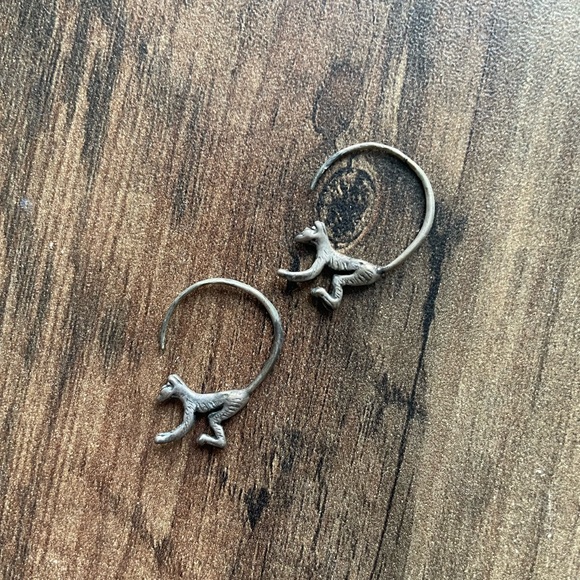 Monkey Earrings - Picture 2 of 2